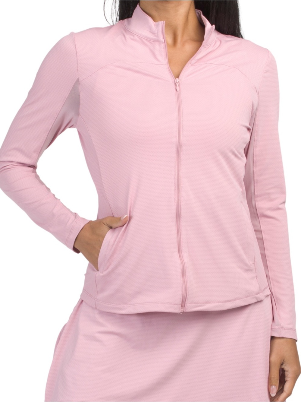 Gottex Women’s Pink Zip-Front Active Jacket
